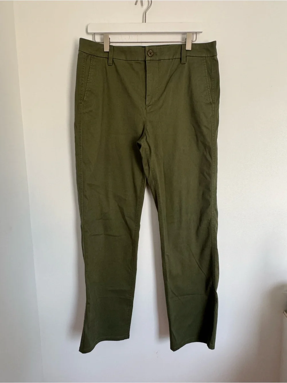 J crew chino pants Olive Green